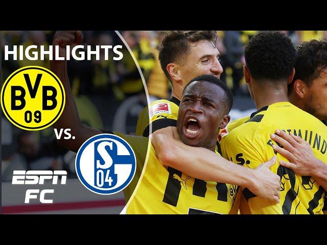 Borussia Dortmund vs. Schalke | Bundesliga Highlights | ESPN FC