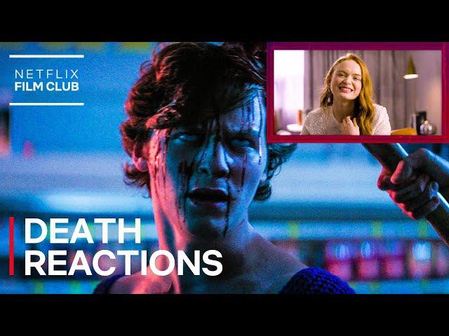 The Cast Of FEAR STREET Reacts To The Best Death Scenes | Netflix