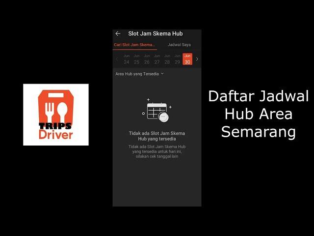 Cara Mendaftar Jadwal Hub Juli 2024 |Area Semarang | Shopee Food Driver