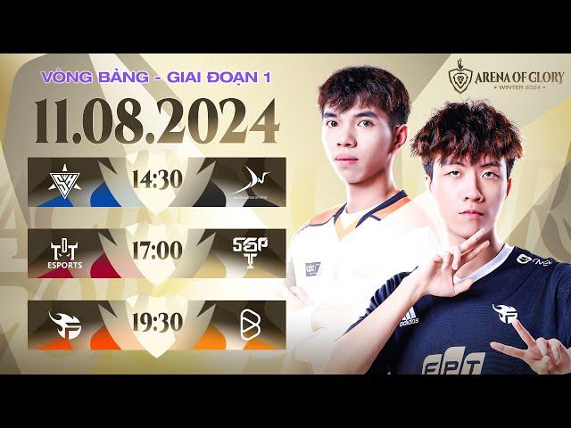 SH vs BSS | TDT vs SGP | FPT vs BOX | VÒNG BẢNG ĐTDV MÙA ĐÔNG 2024 | NGÀY 11/08