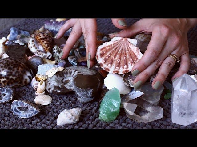 My Whole Crystal & Shell Collection Whispered ASMR