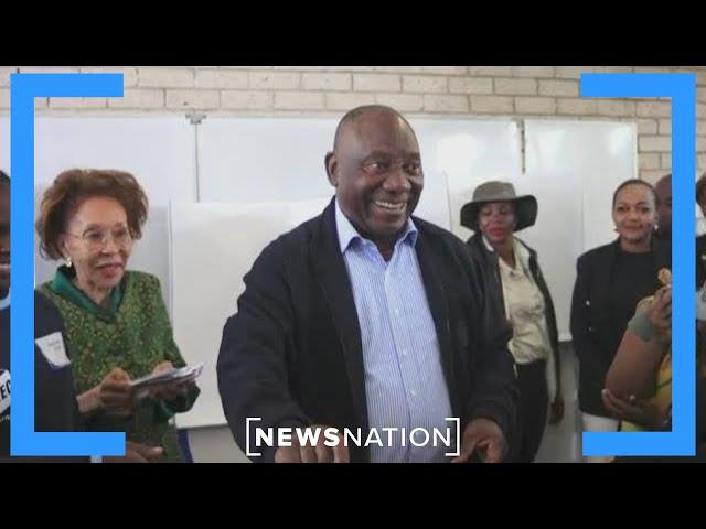 South Africa counts votes in election framed as most important since apartheid | NewsNation Now