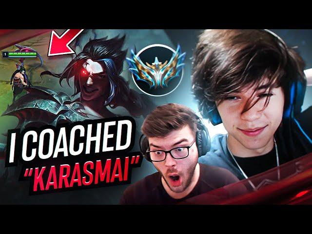 Coaching Challenger Jungler @karasmailol - Teaching Top lane FUNDAMENTALS