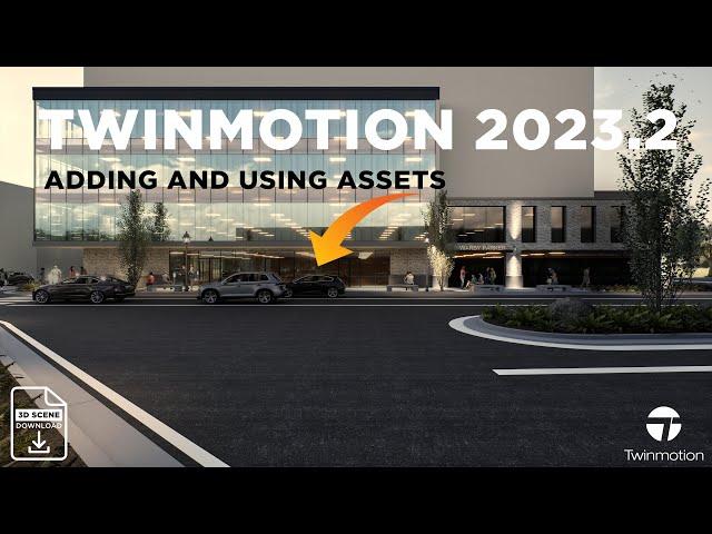 Enhance Your Exterior Renderings In Twinmotion 2023.2 With Assets!