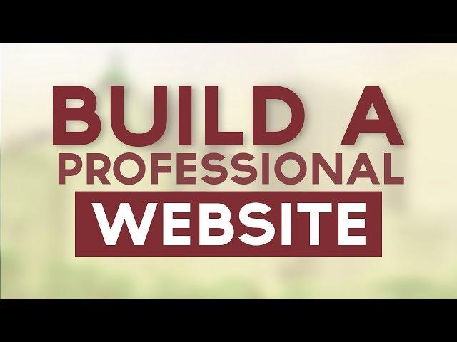 How To Build A Professional Website In 5 Minutes