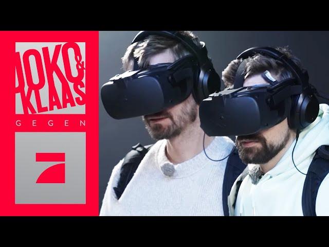 Joko und Klaas gefangen im VR Abenteuer | Joko & Klaas gegen ProSieben