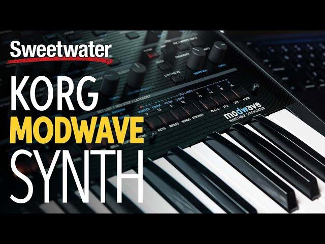 Korg Modwave Wavetable Synth Demo — Daniel Fisher