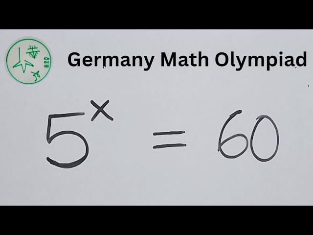 Germany || Can you solve this?? Math Olympiad ️