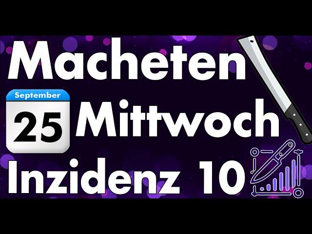 11-jähriger gewürgt! Klingen-Chronik vom Macheten-Mittwoch dem 25.09.2024 mit Inzidenz 10!