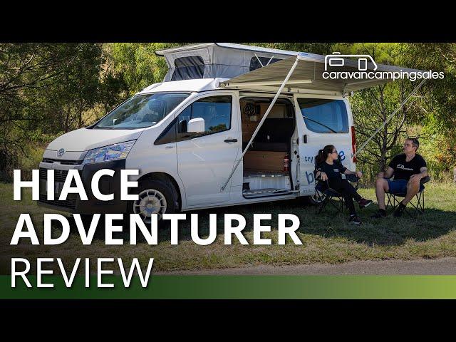 Frontline HiAce Adventurer 2022 Review | caravancampingsales