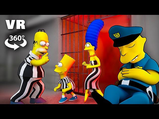 360° VR - SIMPSONS PRISON BREAK