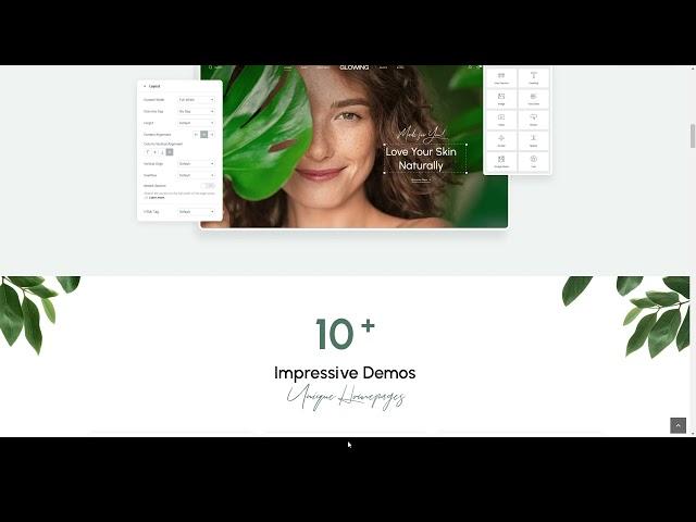 Glowing  Beauty and Cosmetics Shop Theme ecommerce woocommerce theme