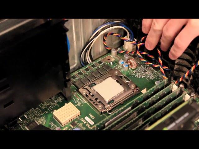 Dell Precision T5500 Build Series: Part 2 - CPU and Riser Board Install