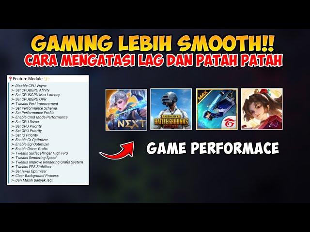 GAMING LEBIH HALUS  RENDERING SUPER CEPAT DAN LEBIH SMOOTH | Lag Fix Frame Drop Max Performance