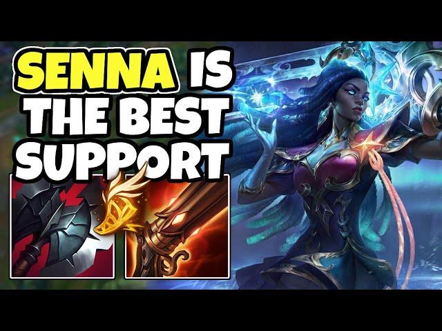 Challenger shows you why SENNA is the best support to climb with - 14.23 League of Legends