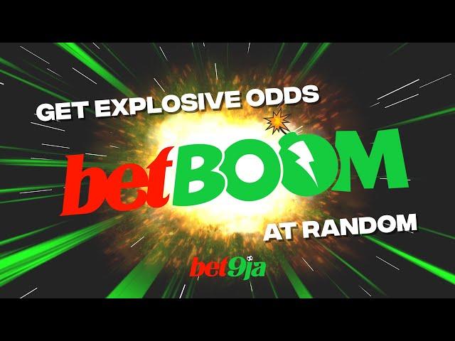 Introducing Bet9ja's betBOOM - Get Ready For Explosive Odds! 