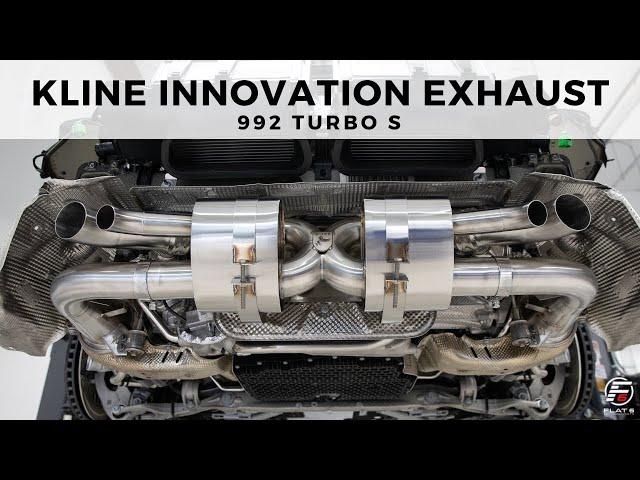 Kline Innovation Exhaust System (992 Turbo S)