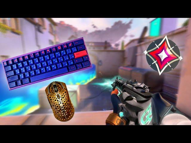 Valorant and Chill Keyboard ASMR (390Hz) #21