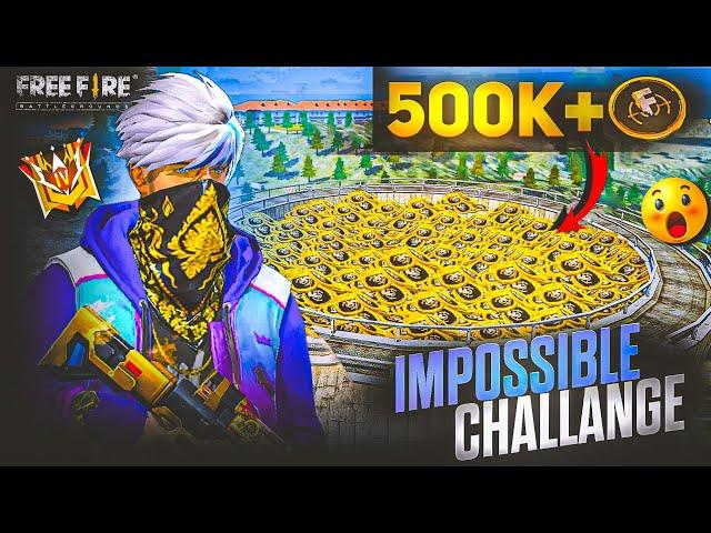 500K + Ff Token In One Match Only FF Coin  Impossible Challenge  - Garena Free Fire