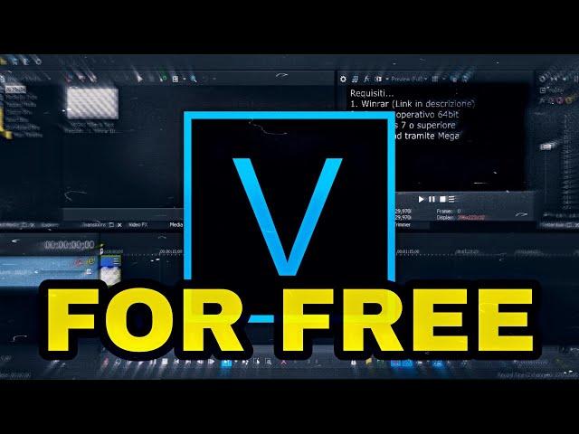 Download and install Sony vegas 17 for free