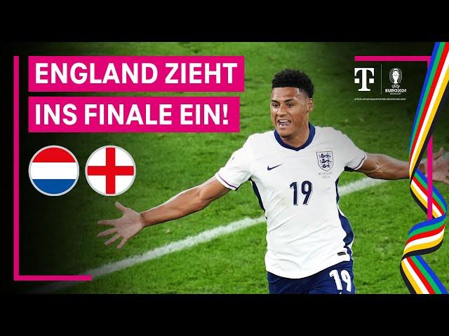 Niederlande - England, Highlights mit Live-Kommentar | UEFA EURO 2024, Halbfinale | MAGENTA TV