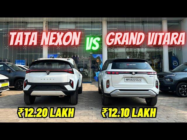 Nexon Facelift vs Grand Vitara Comparison | Creative Plus S vs Delta |