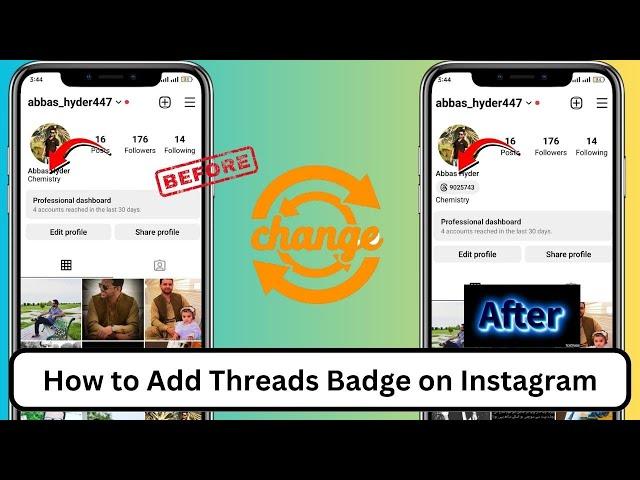 How to Add Thread to Instagram Bio | How to Unhide Threads Badge on Instagram Profile