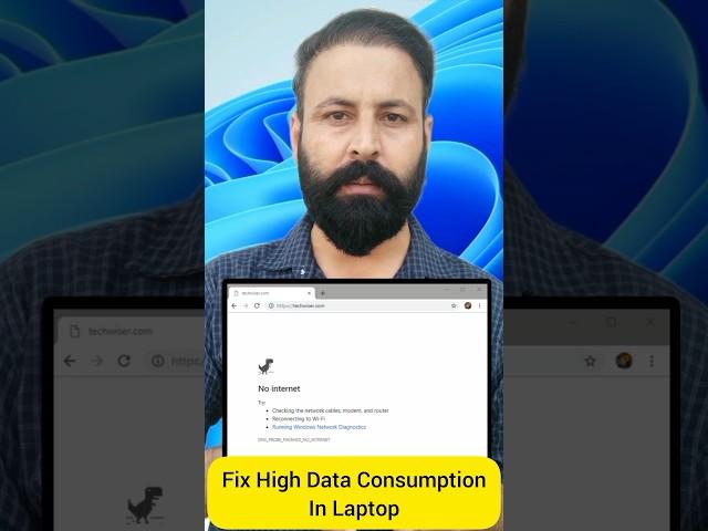 how to disable high mobile data consumption in laptop #techshorts #tipsandtricks #techtips #tech