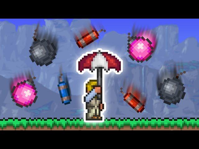 Terraria but it's raining BOMBS...