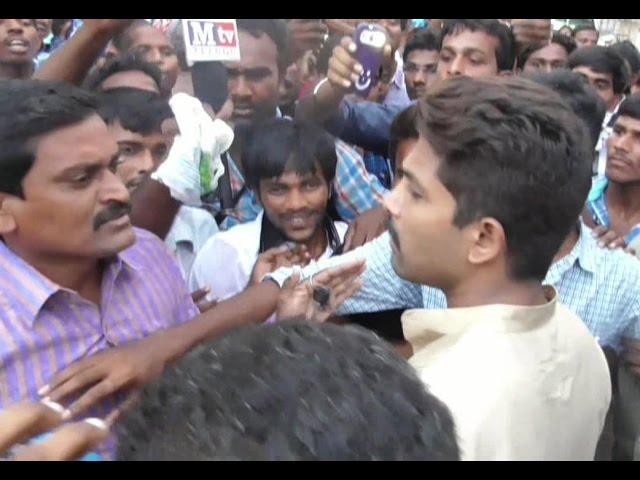 Allu Arjun fire on Fans Behaving badly