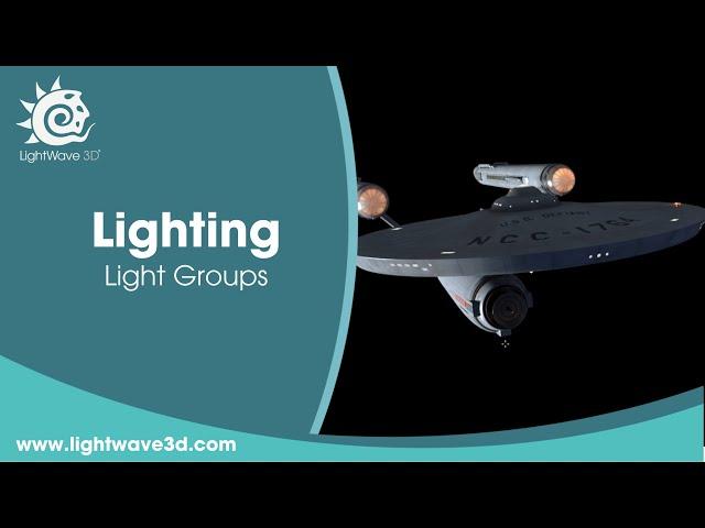 Lightwave 3D Light Groups