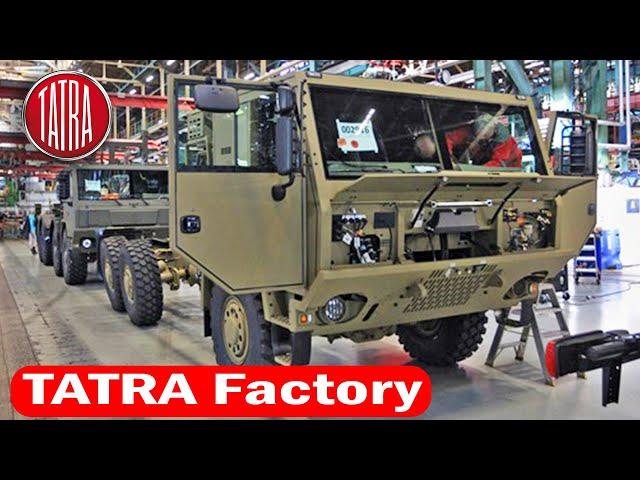 TATRA Production, Truck Factory in Czech Republic