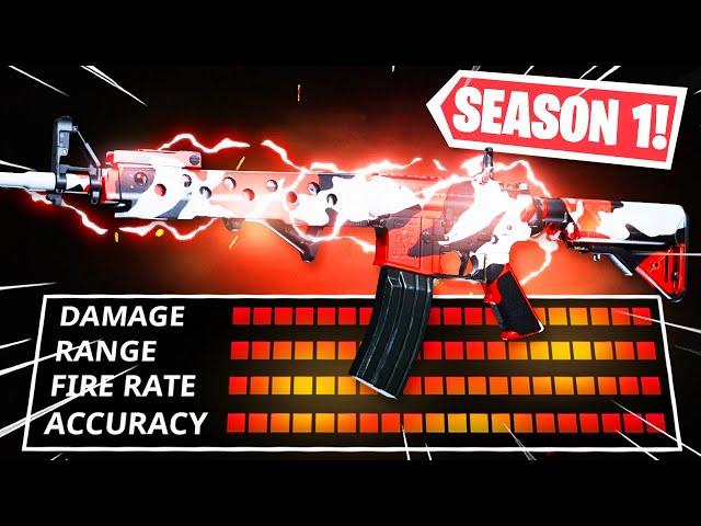 the *NEW* SEASON 1 M4A1 is BETTER THAN EVER!.. (Best M4A1 Class Setup) CoD MW