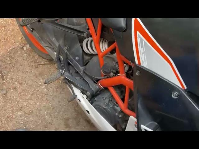 Ktm Rc 390 Bs3 EC cut sound stock exhaust 