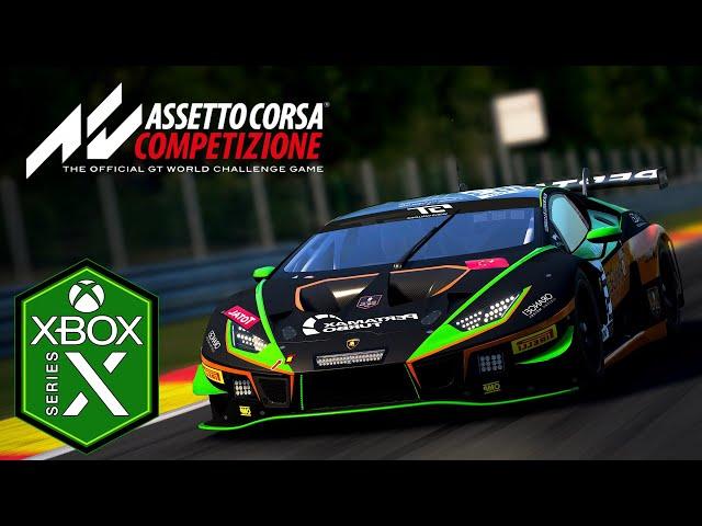 Assetto Corsa Competizione Xbox Series X Gameplay [Optimized]