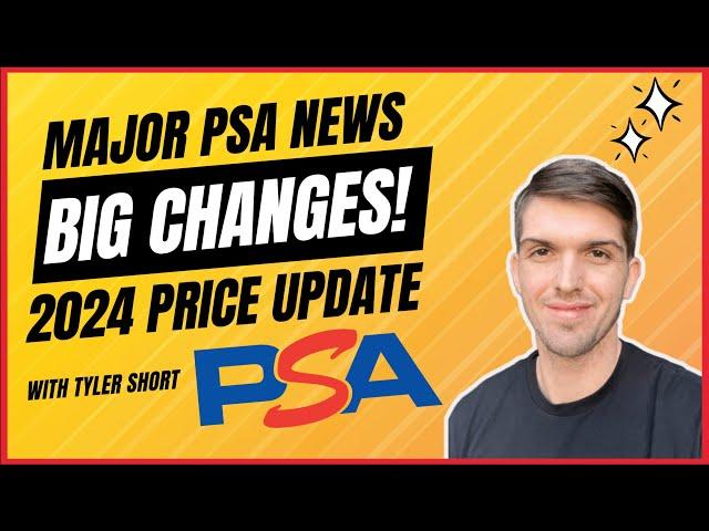 HOW MUCH DOES IT COST TO GRADE CARDS WITH PSA IN 2024? MAJOR UPDATE