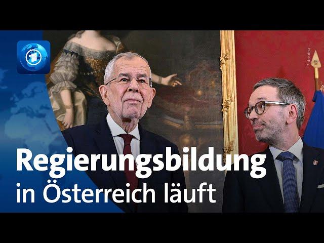 Regierungsbildung in Österreich nach Parlamentswahl gestartet