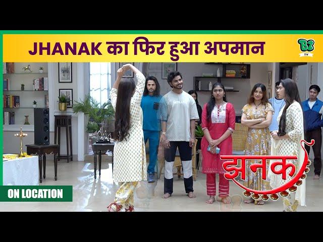 Jhanak | On Location | Guruji ने सबके सामने फिर किया Jhanak का अपमान, सभी ने सुनाए ताने। Star Plus