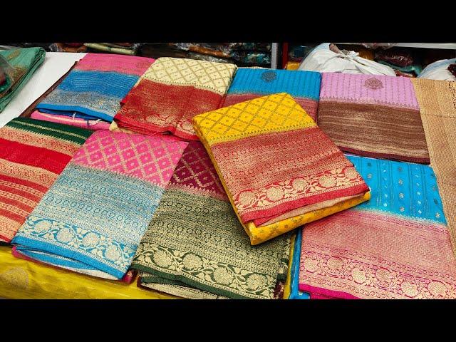 Bangalore Wholesale Offer Price Saree Collection Single Courier Free shipping Available