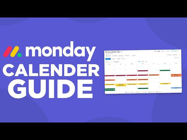 How to Use Monday.com Calendar (Step by Step)