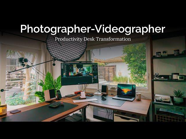 Desk Transformation For Photographers and Videographers 2022