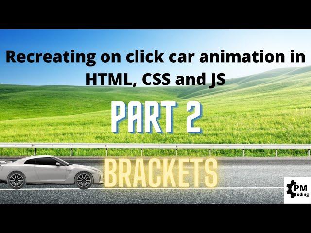 recreating on click car animation in html, css js  Part 2 || Live Stream ||