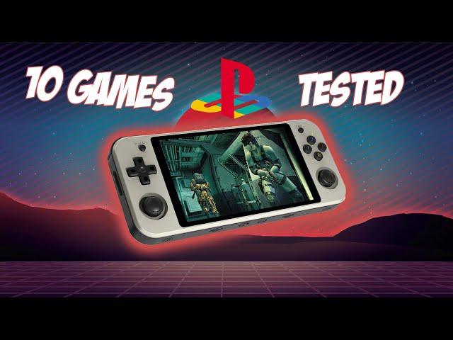 Anbernic RG552: 10 Playstation Games Tested | Retro Handheld Emulation