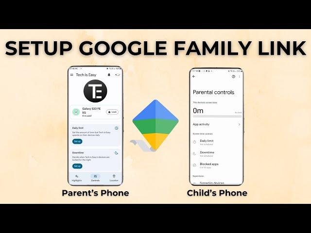 How To Setup Google Family Link | Google Parental Controls