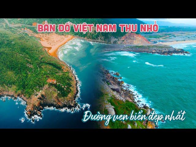 Khám phá Đèo Cả ngắm Bản Đồ Việt Nam thu nhỏ trên đường ven biển tuyệt đẹp | DU LỊCH PHÚ YÊN