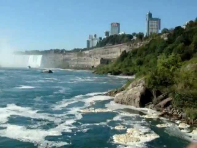 Niagara Falls - View from the Canadian side and Maid of the Mist tour