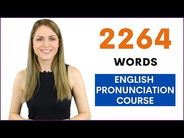 2,264 Words | English Pronunciation Practice of Consonant Sounds using Minimal Pairs