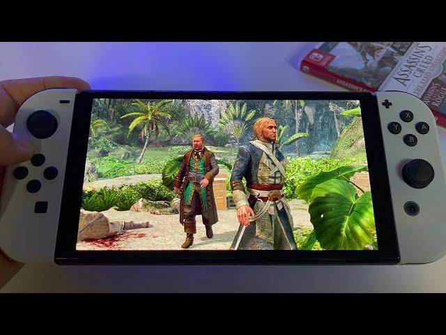 Assassin’s Creed: The Rebel Collection - Black Flag | Nintendo Switch OLED gameplay