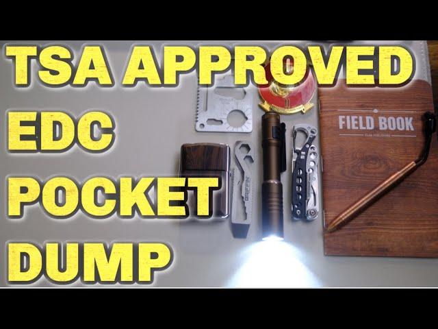 TSA Approved EDC Pocket Dump Kit