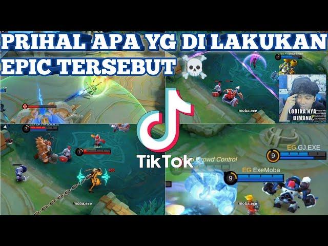 Kumpulan momen kocak mobile legend tiktok random part 43